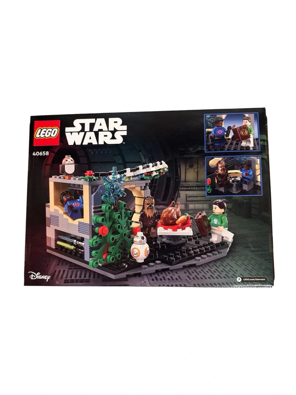 Lego Star Wars Millennium Falcon Holiday Diorama Set (#40658)